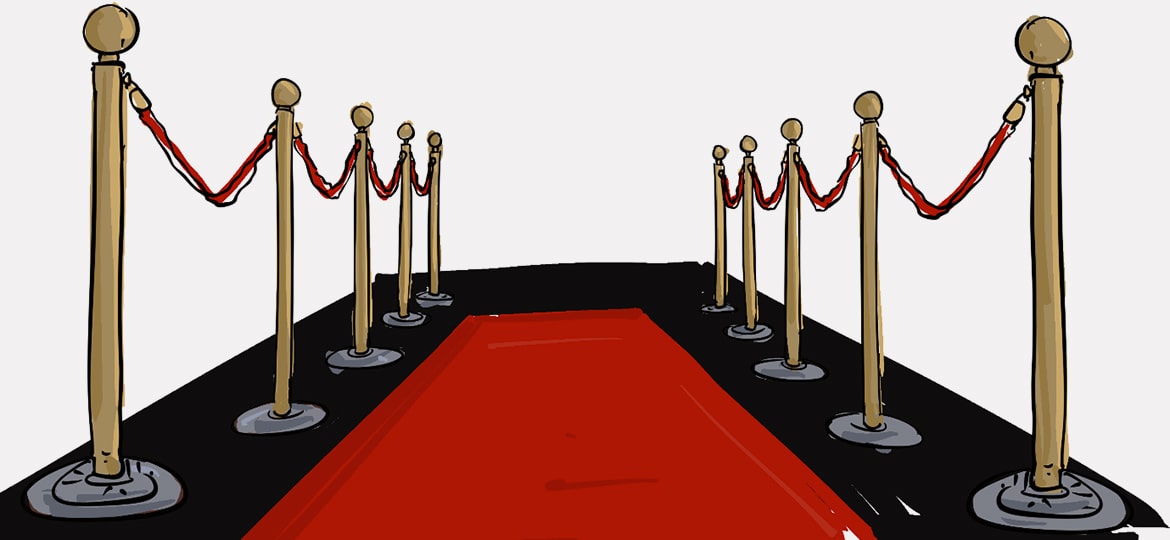 Red carpet event support
